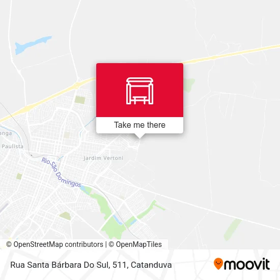Rua Santa Bárbara Do Sul, 511 map