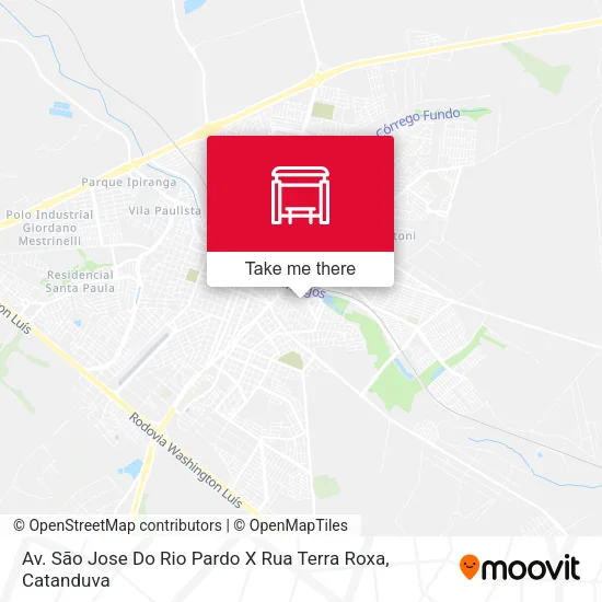 Av. São Jose Do Rio Pardo X Rua Terra Roxa map
