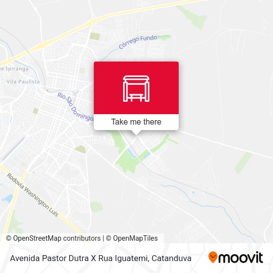 Avenida Pastor Dutra X Rua Iguatemi map
