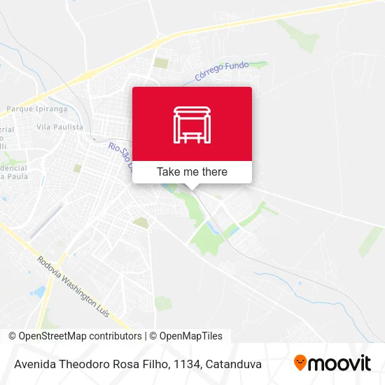 Avenida Theodoro Rosa Filho, 1134 map