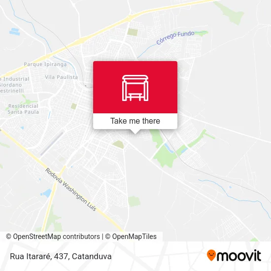 Rua Itararé, 437 map