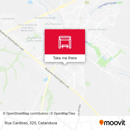 Rua Cardoso, 320 map