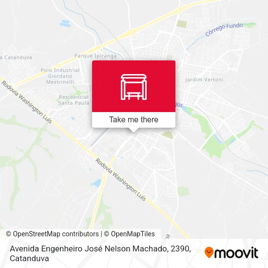 Avenida Engenheiro José Nelson Machado, 2390 map