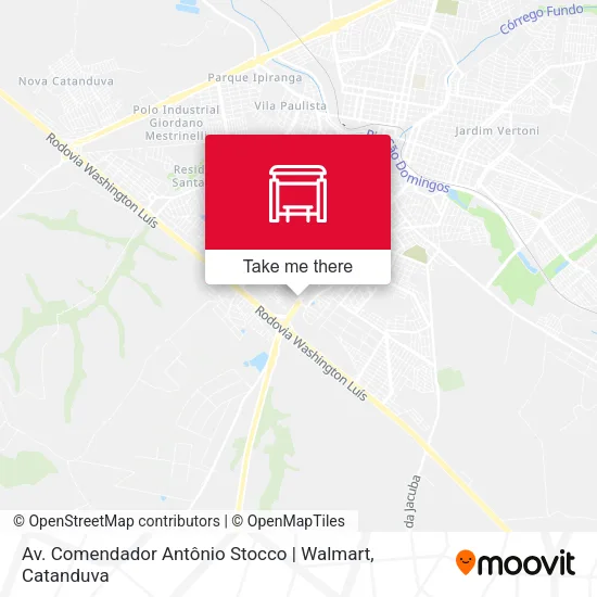 Av. Comendador Antônio Stocco | Walmart map