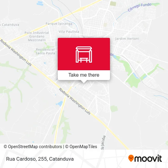 Rua Cardoso, 255 map
