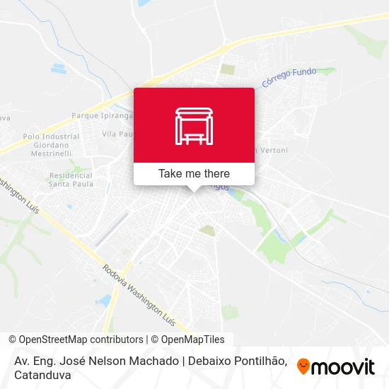 Av. Eng. José Nelson Machado | Debaixo Pontilhão map