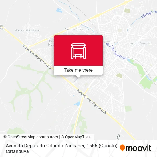 Avenida Deputado Orlando Zancaner, 1555 (Oposto) map