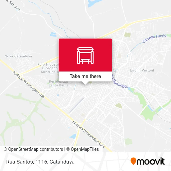 Rua Santos, 1116 map