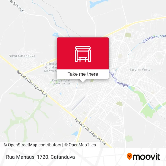 Rua Manaus, 1720 map