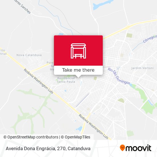 Avenida Dona Engrácia, 270 map