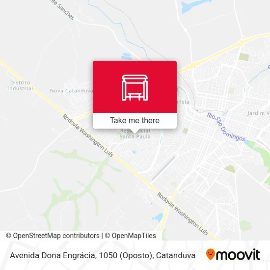 Avenida Dona Engrácia, 1050 (Oposto) map