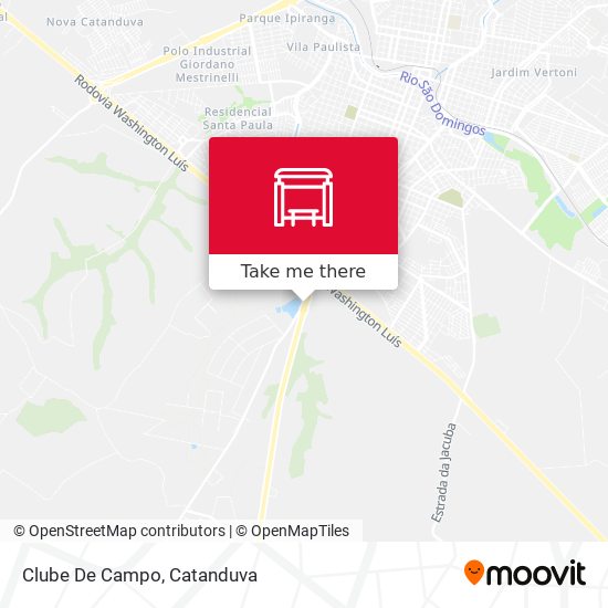 Clube De Campo map