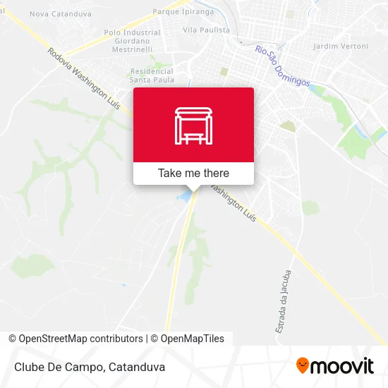 Clube De Campo map