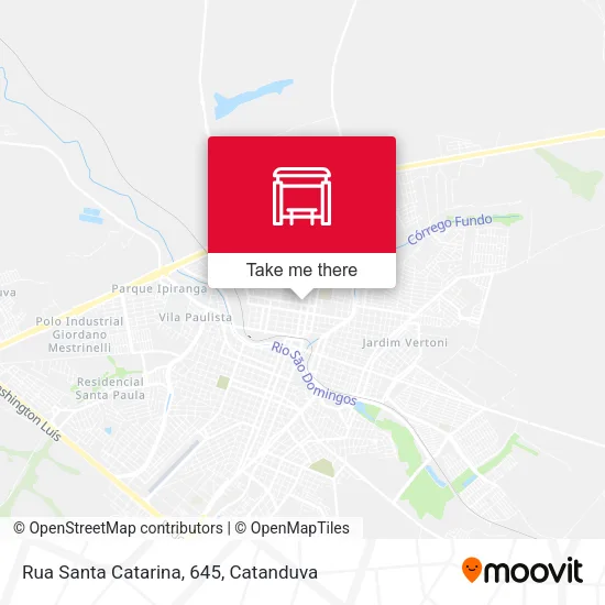 Rua Santa Catarina, 645 map