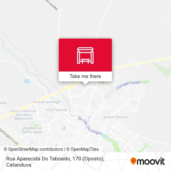 Rua Aparecida Do Taboado, 170 (Oposto) map
