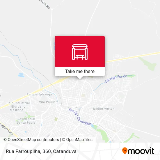 Rua Farroupilha, 360 map