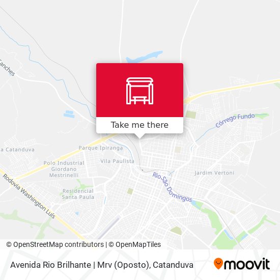 Mapa Avenida Rio Brilhante | Mrv (Oposto)