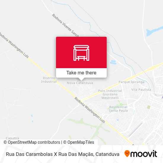 Rua Das Carambolas X Rua Das Maçãs map