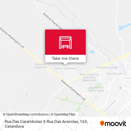 Mapa Rua Das Carambolas X Rua Das Acerolas, 165