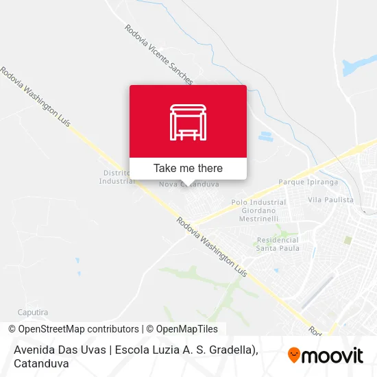 Avenida Das Uvas | Escola Luzia A. S. Gradella) map
