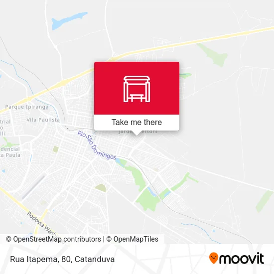 Rua Itapema, 80 map