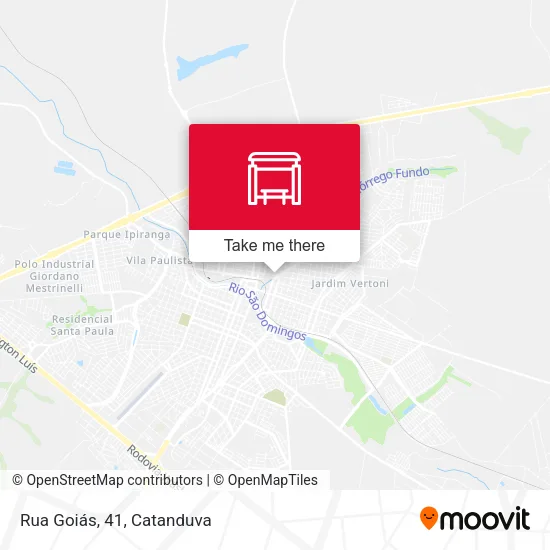 Rua Goiás, 41 map