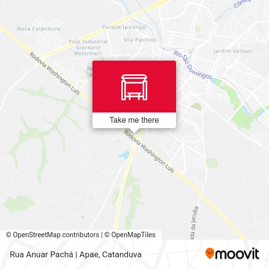 Rua Anuar Pachá | Apae map