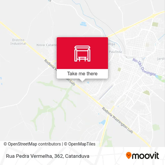 Rua Pedra Vermelha, 362 map
