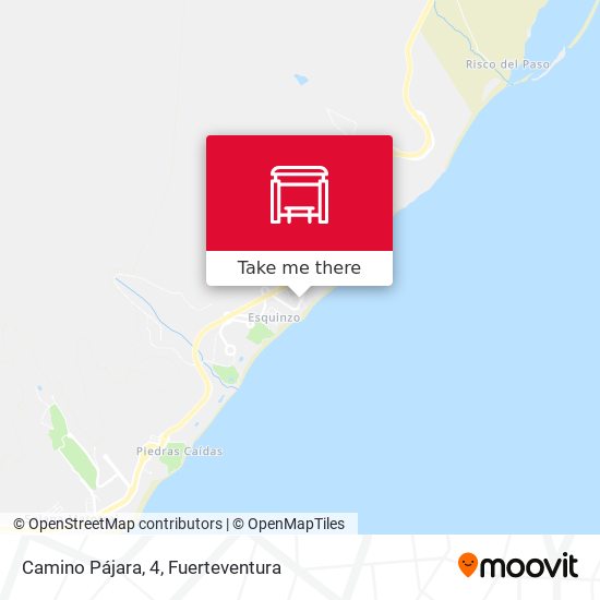 Camino Pájara, 4 map