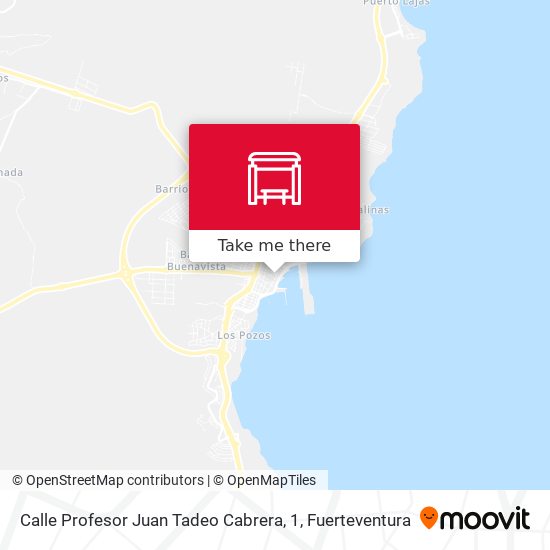 Calle Profesor Juan Tadeo Cabrera, 1 map