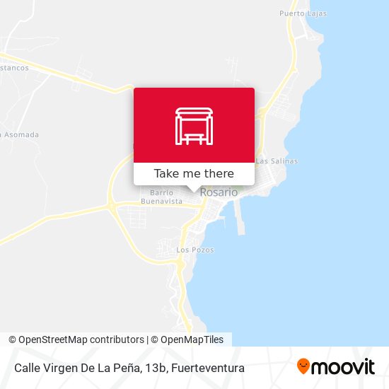Calle Virgen De La Peña, 13b map