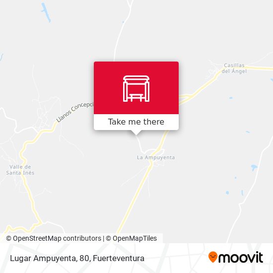 Lugar Ampuyenta, 80 map