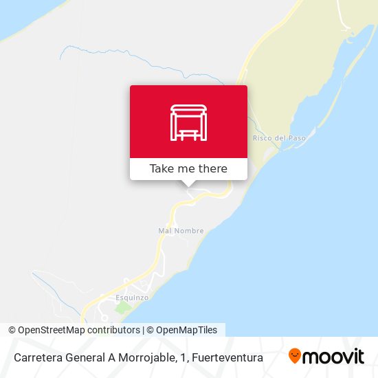 Carretera General A Morrojable, 1 map