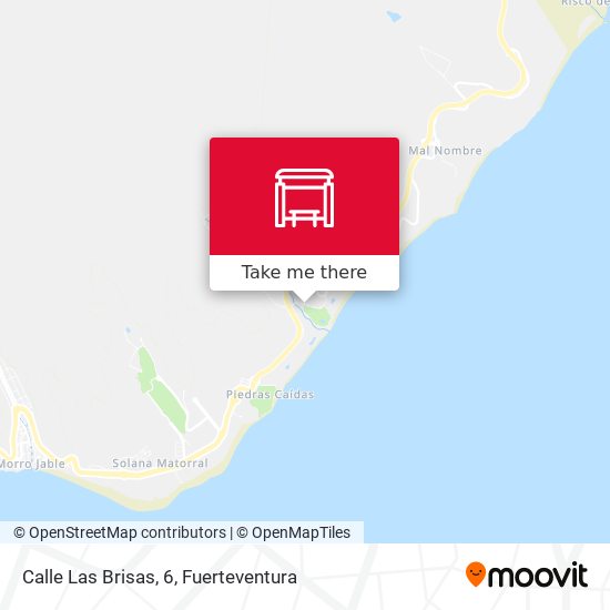 Calle Las Brisas, 6 map