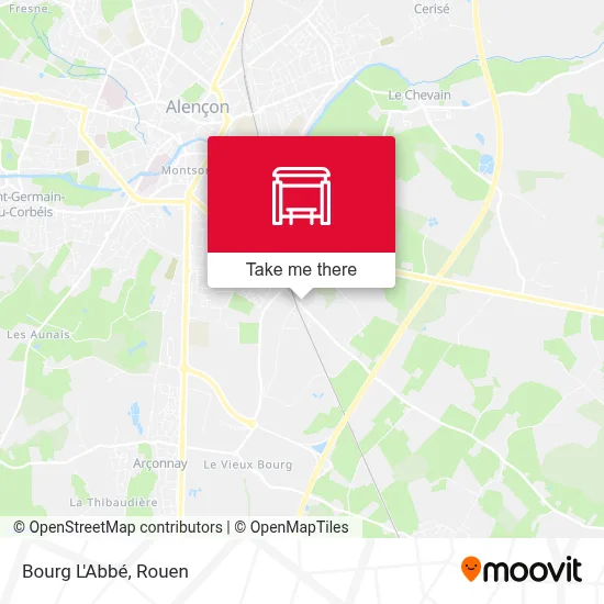 Bourg L'Abbé map