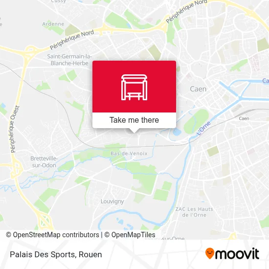 Palais Des Sports map