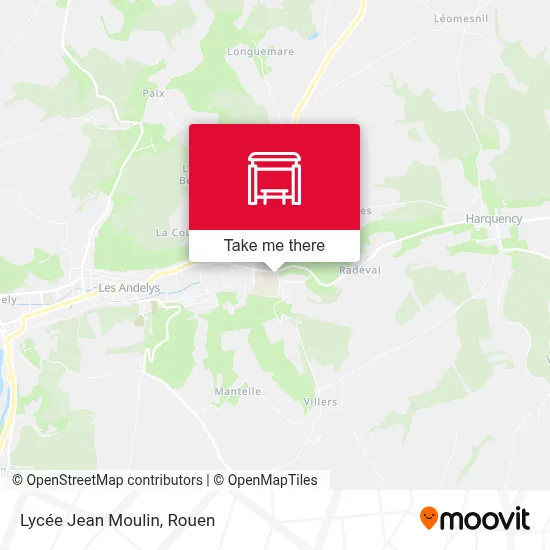 Lycée Jean Moulin map