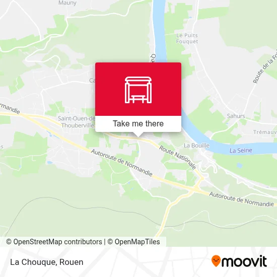 La Chouque map