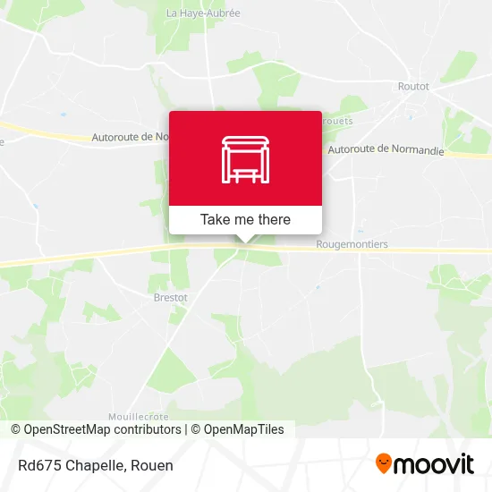 Mapa Rd675 Chapelle