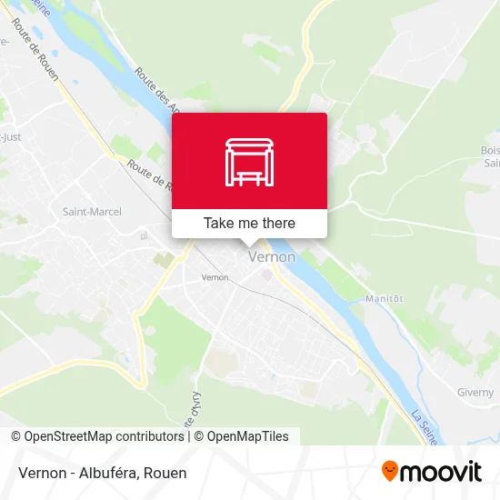 Vernon - Albuféra map