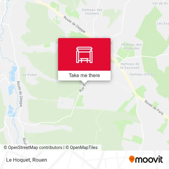 Le Hoquet map