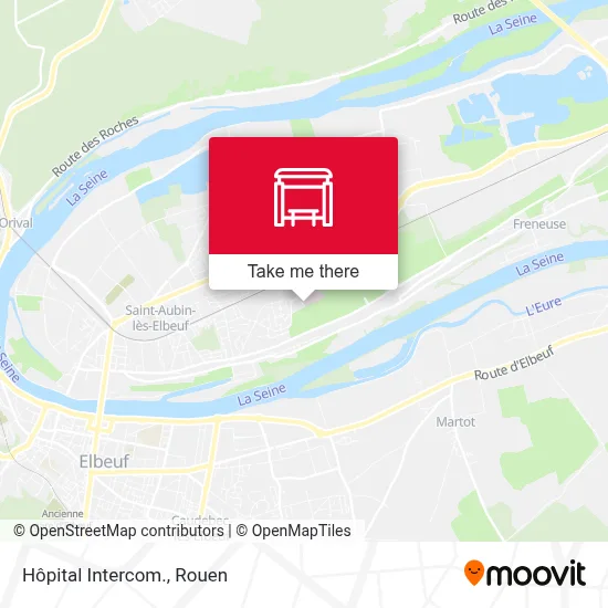 Hôpital Intercom. map