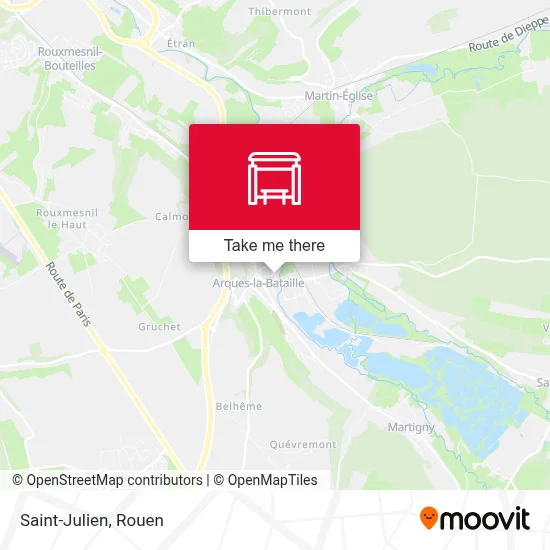 Saint-Julien map
