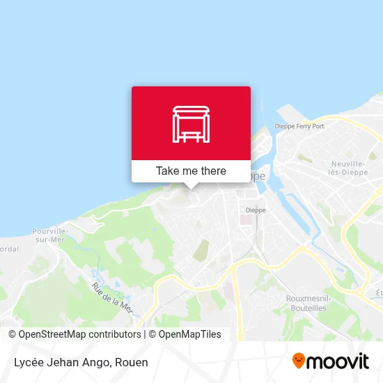 Lycée Jehan Ango map
