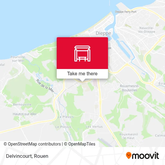 Delvincourt map