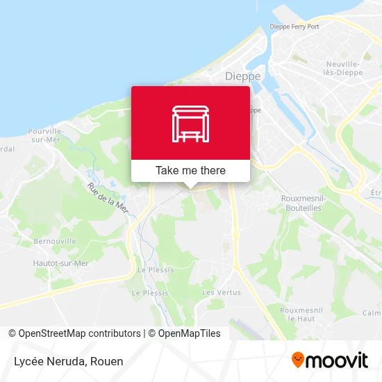 Lycée Neruda map