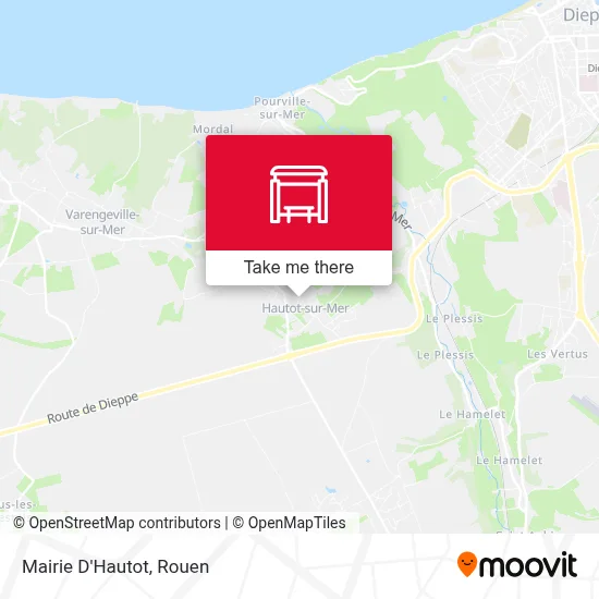 Mairie D'Hautot map