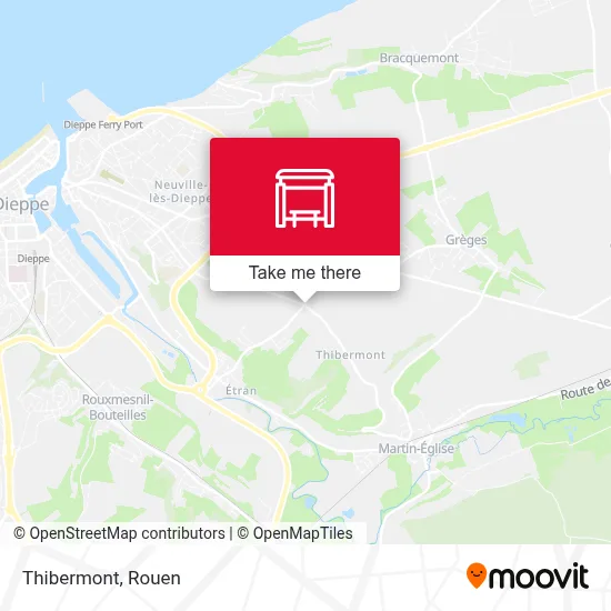 Thibermont map