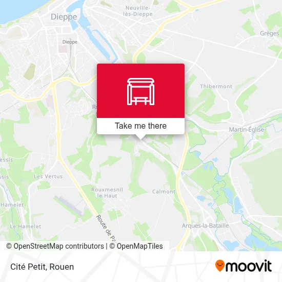 Cité Petit map