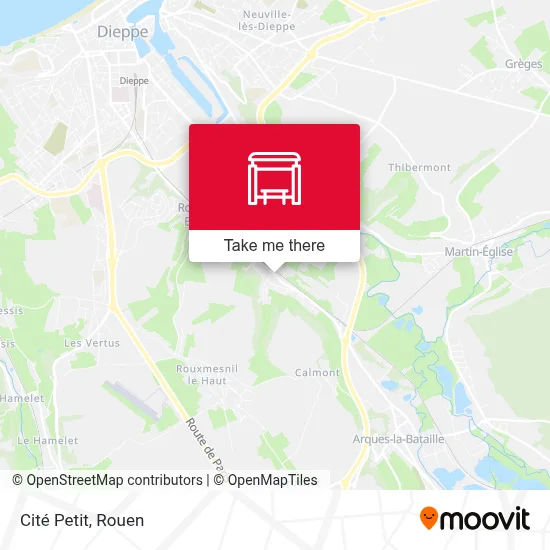 Cité Petit map